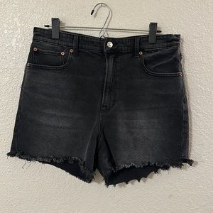 American eagle black shorts